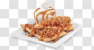 Apple Pie Crumble Tart Ice Cream Cake - Cones Transparent PNG