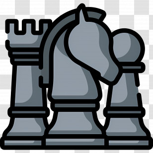 Chess - Chess Pieces Set Transparent PNG