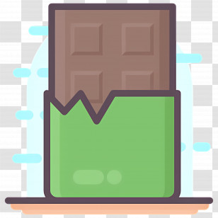 Energy Bar - Chocolate Bar Icon Transparent PNG