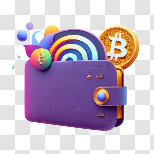 Bitcoin Wallet - Digital Wallet With Bitcoin Transparent PNG