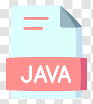 Java File - Java Programming File Icon Transparent PNG