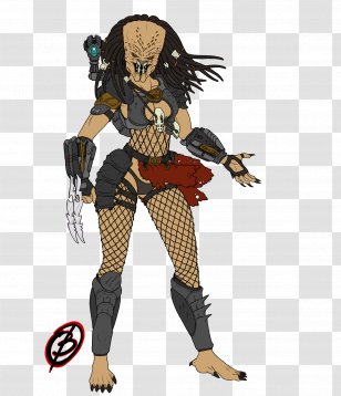Predator Alien Female DeviantArt - Costume Transparent PNG