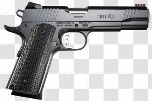 Remington 1911 R1 Semi-automatic Pistol .45 ACP M1911 Firearm - Airsoft - Handgun Transparent PNG