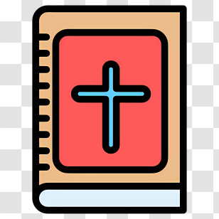 Holy Bible Book - Red Holy Bible Illustration Transparent PNG