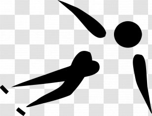 Winter Olympic Games Short Track Speed Skating Ice Clip Art - Text - Figure Transparent PNG