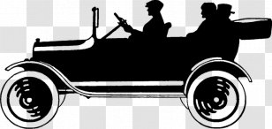 Vintage Car Classic Clip Art - Drawing Transparent PNG