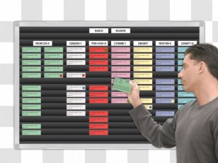 Kanban Board Lean Manufacturing System - Machine - X Display Rack Transparent PNG