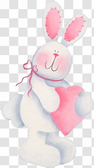 Easter Bunny Rabbit Drawing Clip Art - Painting Transparent PNG