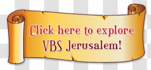Vacation Bible School Jerusalem Child Logo Transparent PNG