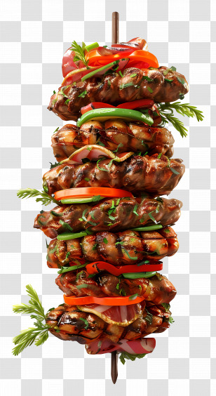 Kebab - Grilled Kebab Skewer Transparent PNG