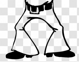 Cartoon Line Art Clip - Clothing - Chino Cloth Transparent PNG