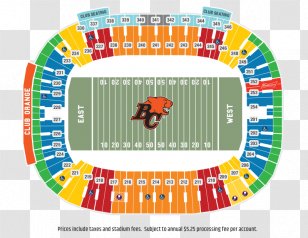 BC Place 2018 Lions Season Rally Bus To Stampeders @ Week 21 Argonauts 17 - Sports - American Football Transparent PNG