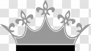 Crown Tiara Silver Clip Art Transparent PNG