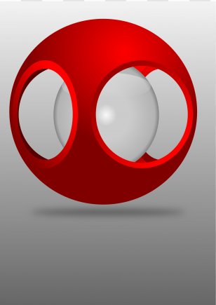 Object 3D Computer Graphics Desktop Wallpaper Clip Art - Red - Software Transparent PNG