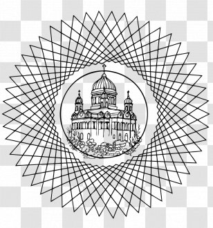 Geometry - Sphere - Mandala Frame Transparent PNG