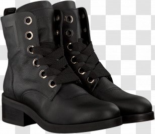 Motorcycle Boot Shoe Combat Leather - Outdoor - Lace Bullock Transparent PNG