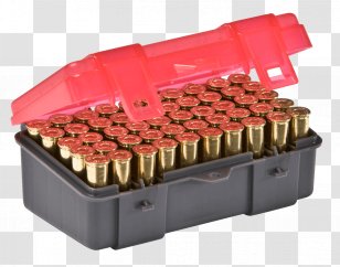 Ammunition Box Cartridge .45 Colt .44 Magnum - Cartoon Transparent PNG