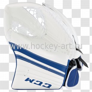 Goaltender Baseball Glove CCM Hockey Ice Blocker - Trapper Transparent PNG