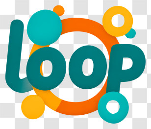 Loop Logo - Playful Loop Logo Icon Transparent PNG