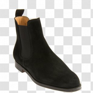 Suede Shoe Boot Walking Black M Transparent PNG