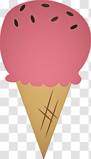 Pink Heart Clip Art Frozen Dessert Ice Cream Bar - Love - Cone Transparent PNG