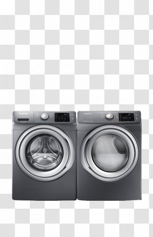 Washing Machines Clothes Dryer Combo Washer Samsung WF5200 Home Appliance Transparent PNG