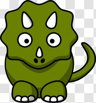 Tyrannosaurus Triceratops Stegosaurus Dinosaur Clip Art - Tree Frog - Footprint Template Transparent PNG