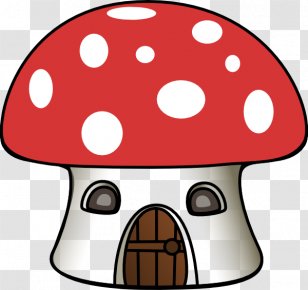 House Mushroom Clip Art - Headgear - Smurfs Cliparts Transparent PNG