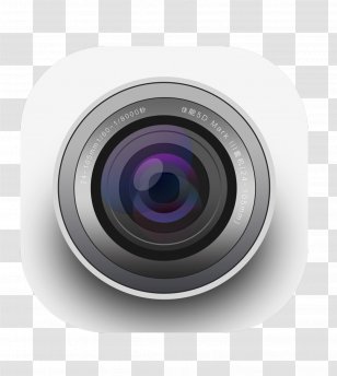 Camera Lens Icon - Flare Transparent PNG