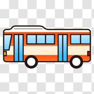Trolleybus Emoji Public Transport - Sms - School Bus Transparent PNG