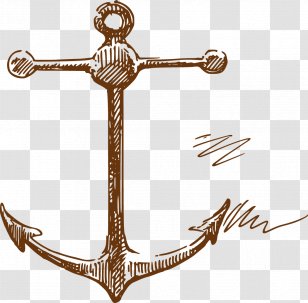 Anchor Phonograph Record - Hand-painted Transparent PNG