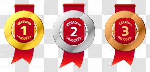 Gold Medal Silver Olympic Clip Art - Royaltyfree - Winner Cliparts Transparent PNG