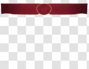 Red Clothing Accessories Belt Maroon - Fashion - Burgundy Transparent PNG