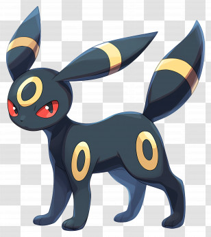 Pokemon Umbreon - Umbreon Pokemon Character Transparent PNG