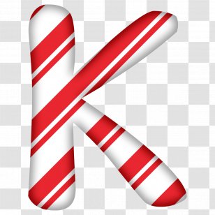 Candy Cane Santa Claus Letter Christmas - Red - Farmer Transparent PNG