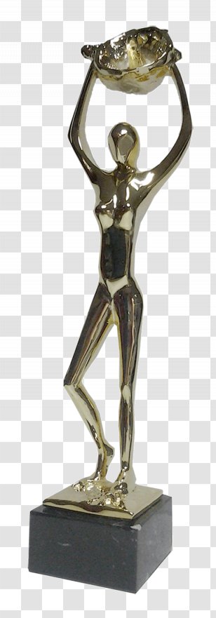 Alcobendas FederaciÃ³n De Asociaciones Radio Y TelevisiÃ³n Bronze Sculpture - Gold - Border Transparent PNG