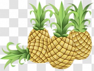 Pineapple Fruit Health Food Eating - Flower - Fat Transparent PNG