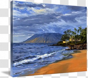 Hawaii Oil Painting Wind Wave Watercolor - Ocean Transparent PNG