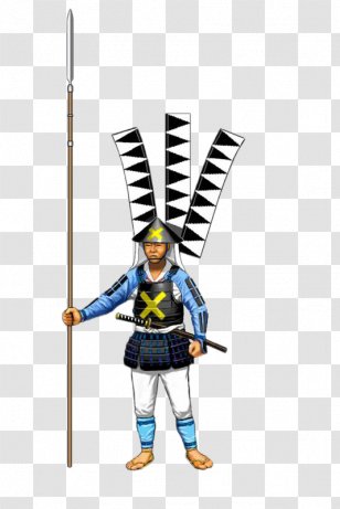 Japan Tokugawa Shogunate Ashigaru Samurai Sashimono - Daimyo Transparent PNG