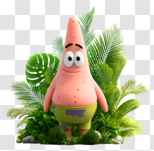 Patrick Star - Pink Starfish Cartoon Character Transparent PNG