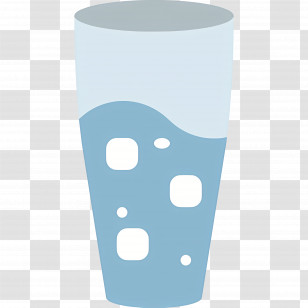 Water Glass - Refreshing Glass Of Water Transparent PNG