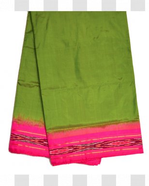 Silk Stole - Textile - Handloom Transparent PNG