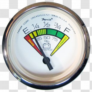 Boat Electric Battery Gauge Product Indicator - Wisconsin Engine Oil Pressure Transparent PNG