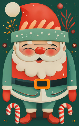 Cartoon Santa Claus - Santa Claus Cartoon Illustration For Christmas Transparent PNG