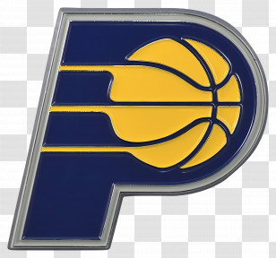 Indiana Pacers - Indiana Pacers Basketball Logo Transparent PNG