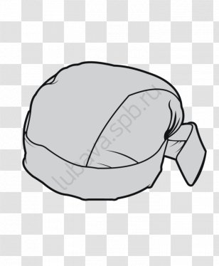 White Automotive Design Headgear - Sports Equipment Transparent PNG