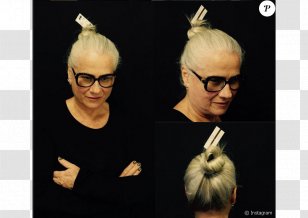 Rapid Transit Glasses Actor Instagram Facebook - Hairstyle - Vera Holtz Transparent PNG
