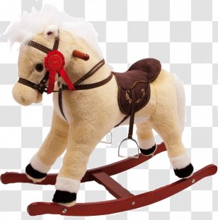 Rocking Horse Toy Child Plush - Textile Transparent PNG