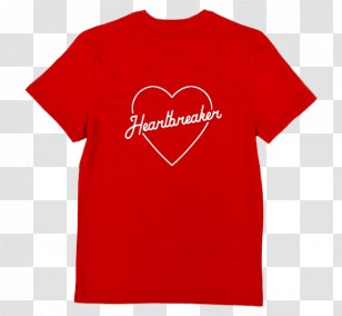T-shirt Clothing Online Shopping Top - Heart Transparent PNG