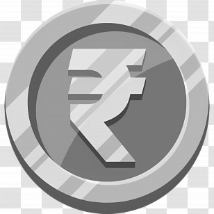 Indian Rupees - Indian Rupee Coin Illustration Transparent PNG